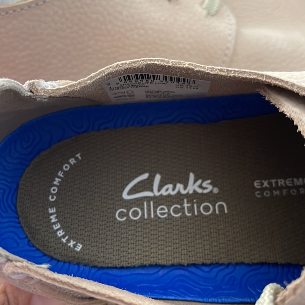 Clark Extreme Confort Schacrelite Low color is Stone Nubuck size 11M - Picture 7 of 8